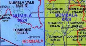 Bukalong 8724-3-N 1:25,000 Scale Topographic Map - Printed