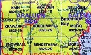 Burrumbela 8826-2-N NSW Topographic Map