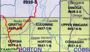 Eulowrie 8937-1-N NSW Topographic Map