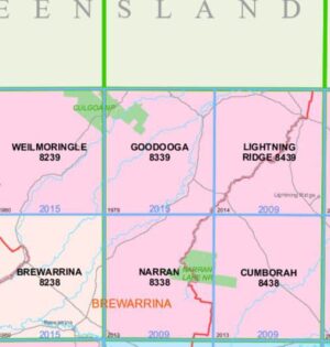 Goodooga 8339 NSW Topographic Map