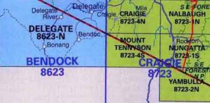 Mount Tennyson 8723-4S NSW Topographic Map