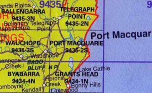 Port Macquarie 9435-2S NSW Topographic Map Printed