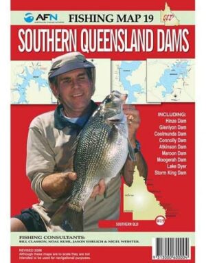 Queensland Southern Dams Fishing Map (AFN)