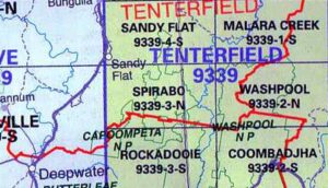 Spirabo 9339-3-N NSW Topographic Map