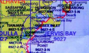 Sussex Inlet 9027-4-S NSW Topographic Map
