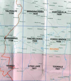 Tinchelooka 7838 NSW Topographic Map