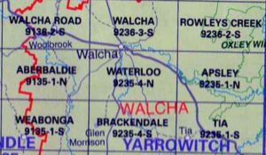 Waterloo 9235-4-N NSW Topographic Map