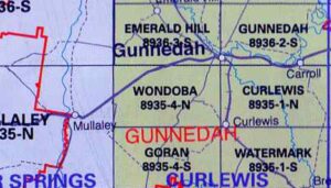 Wondoba 8935-4-N 1:25k NSW Topographic Map LPI