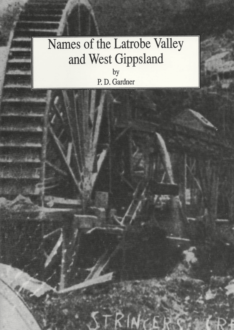 Names of the Latrobe Valley and West Gippsland