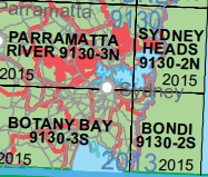 Bondi 9130-2-S NSW Topographic Map