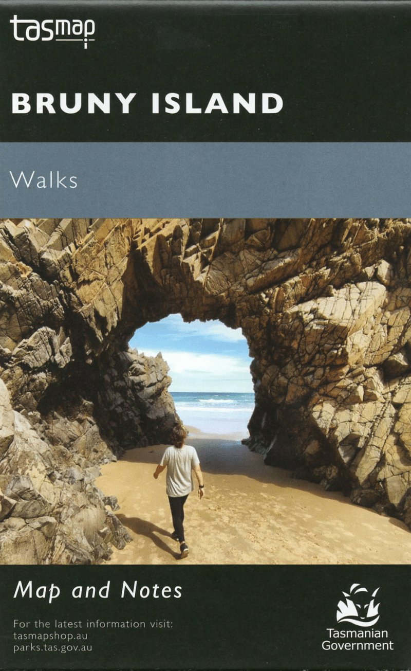 Bruny Island Walks Map Tasmap