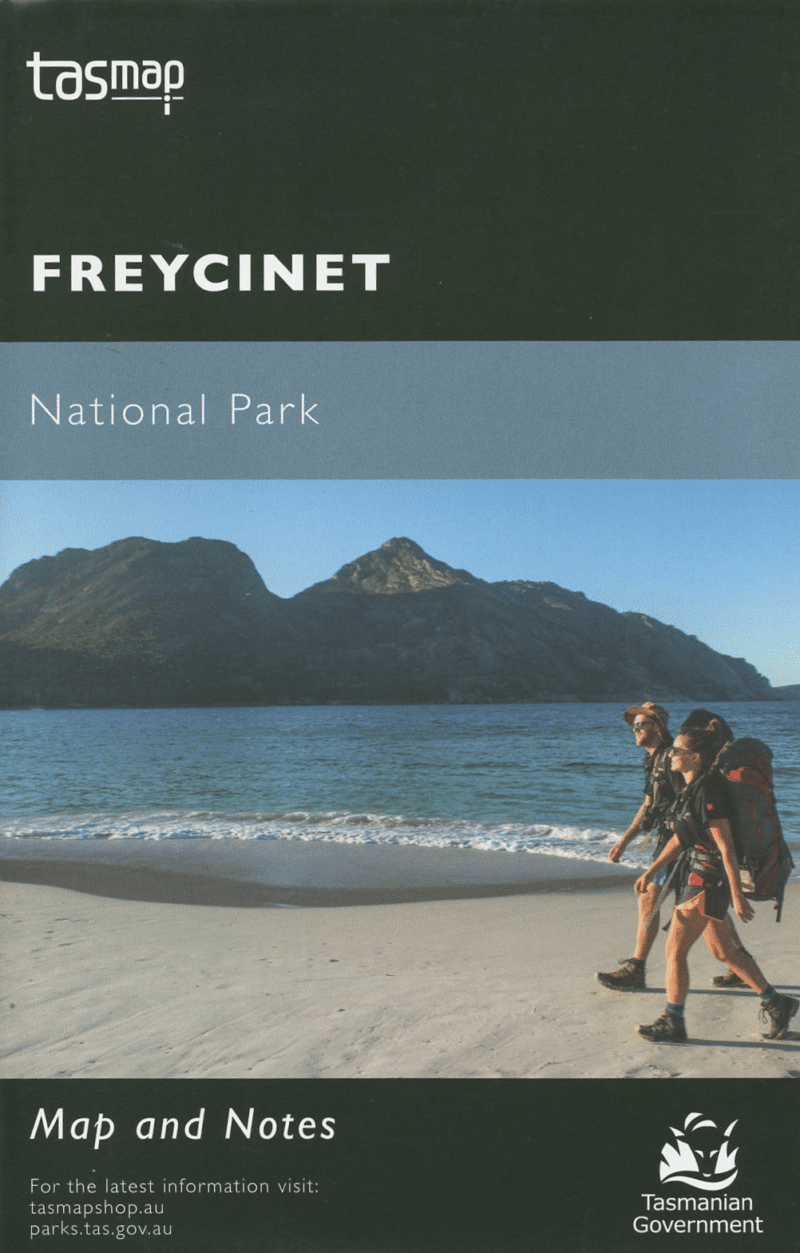 Freycinet National Park Map Tasmap