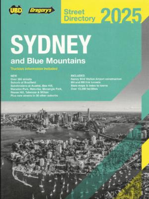 Sydney and Blue Mountains Street Directory