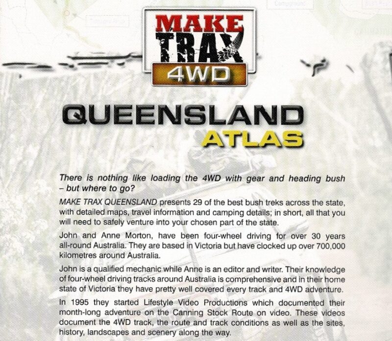 Make Trax 4WD Queensland Atlas AFN - Image 2