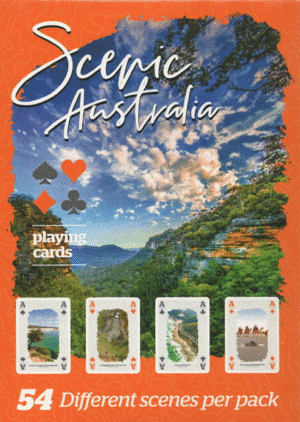 Australian Scenic Playing Cards Pack Hema